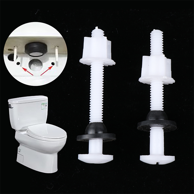 Home Bathroom Fittings - 2 adet plastik klozet kapağı menteşe