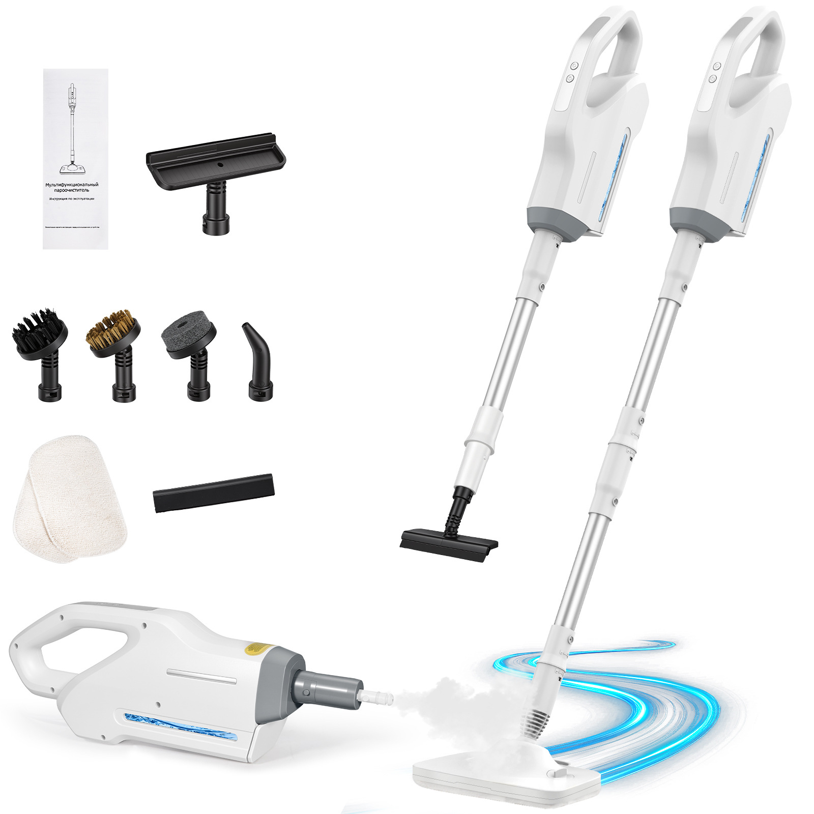 Home Bathroom Cleaner - 1500W Çok Fonksiyonlu Buharlı Temizlik Cihazı