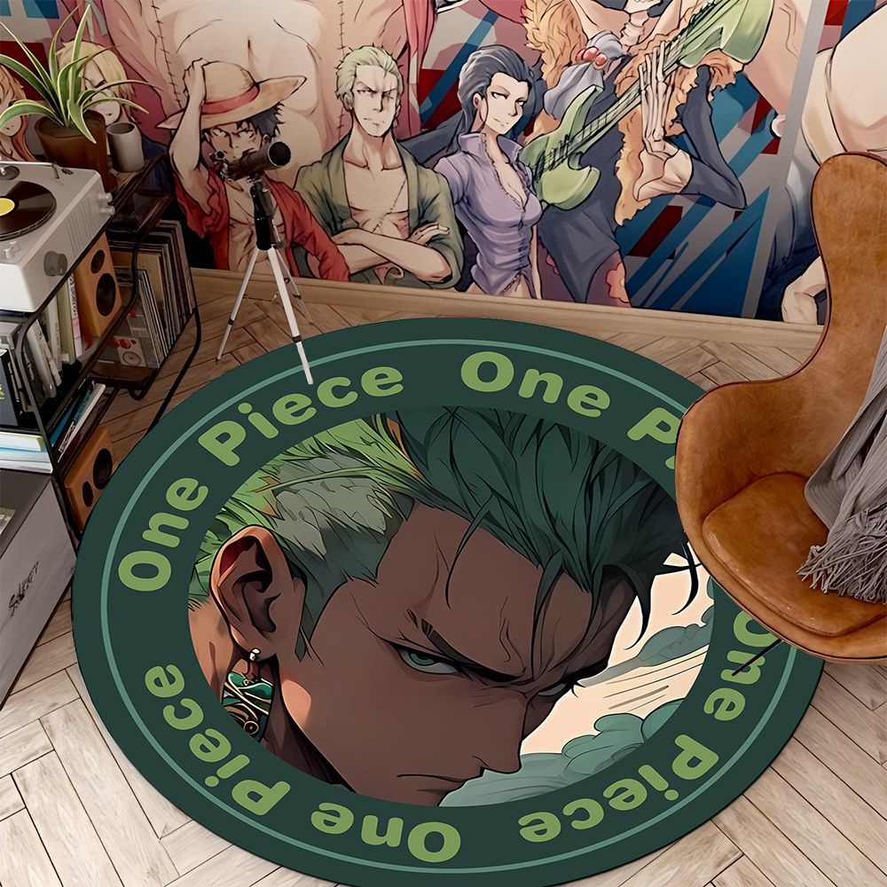 Home Goods Bathroom Decor - Tek Parça Yer Matı Anime Kaymaz