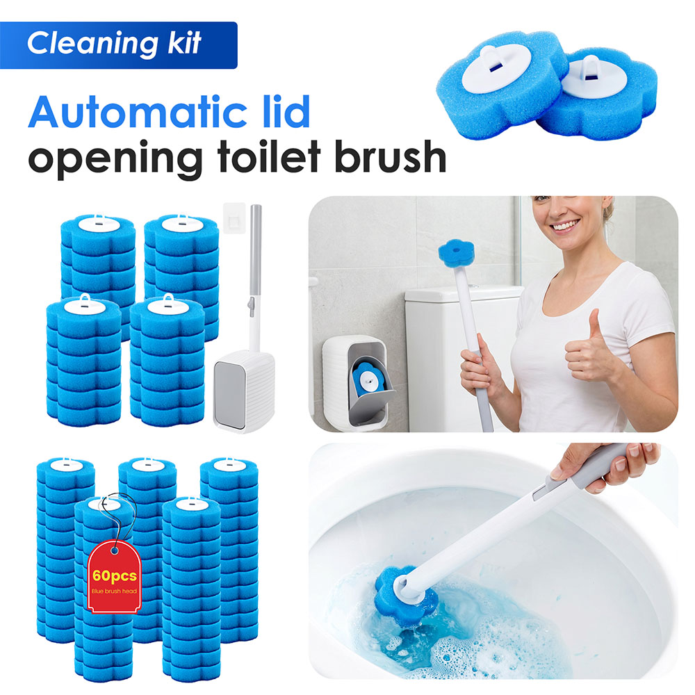 Home Bathroom Cleaner - Yeni Tuvalet Fırçası ve Tutucu Seti