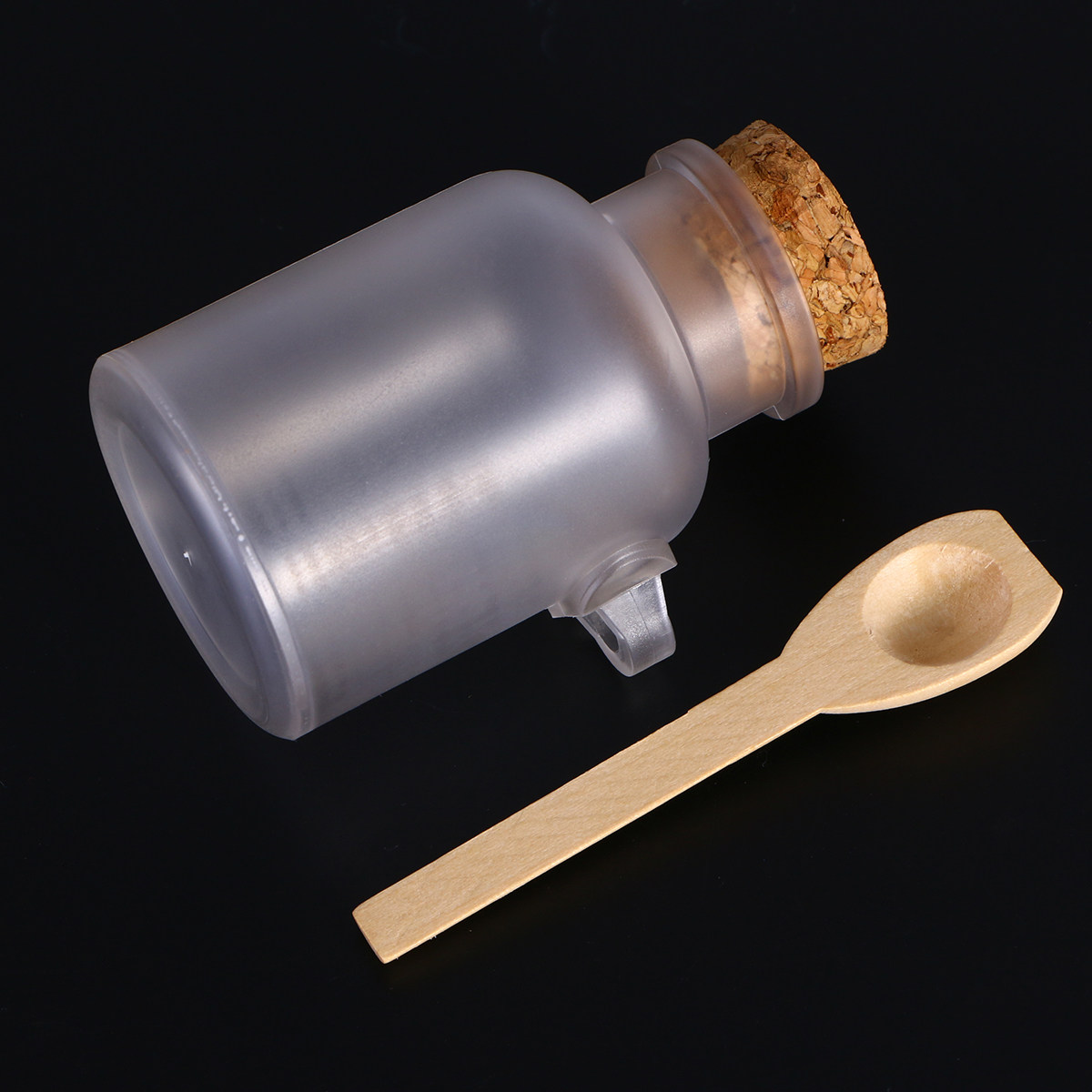 Bath Salts Jar - 200G ABS Plastik Banyo Tuzu Şişesi