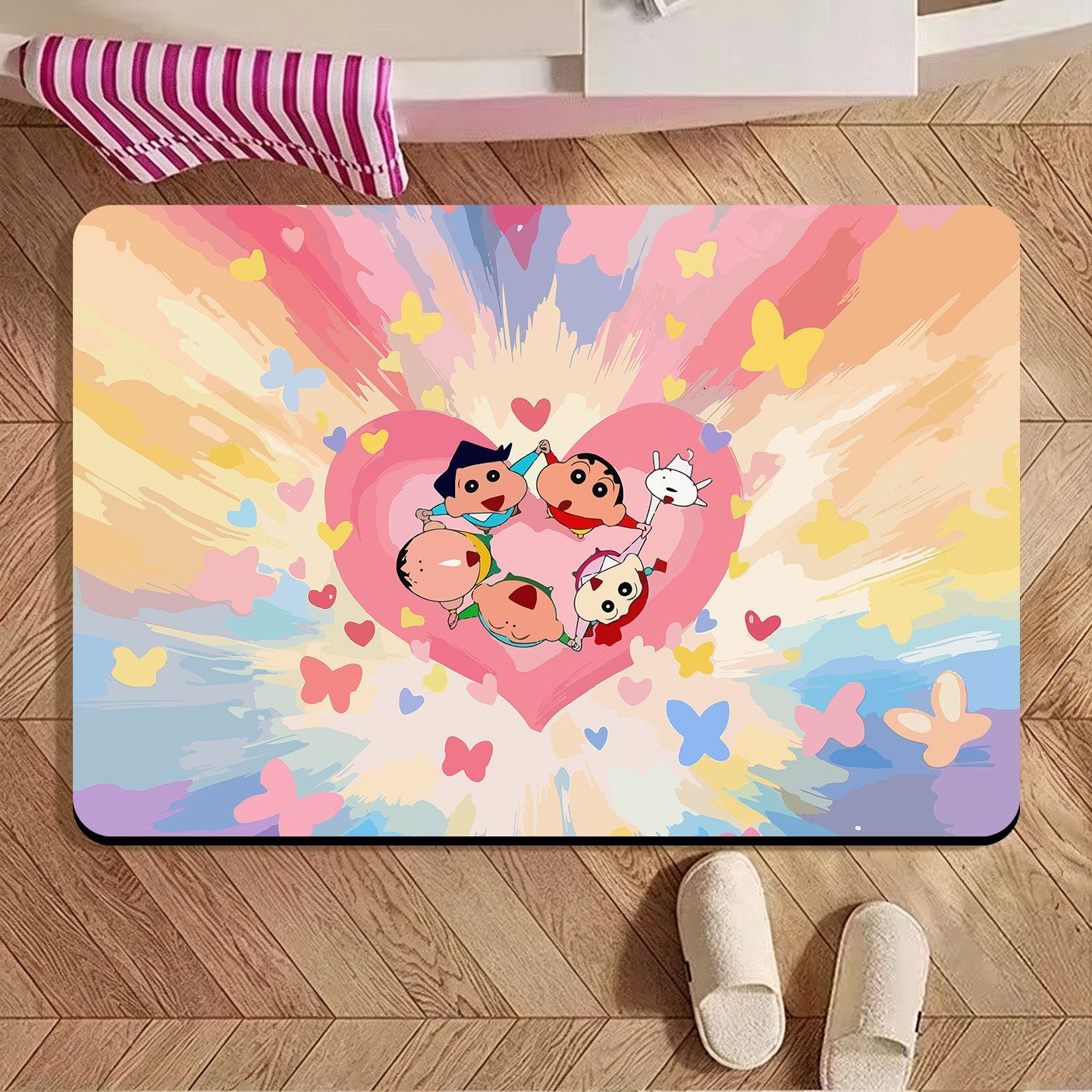 Crayon Shin-chan Düzensiz Bany - Home Goods Bathroom Decor incelemesi ve fiyatı