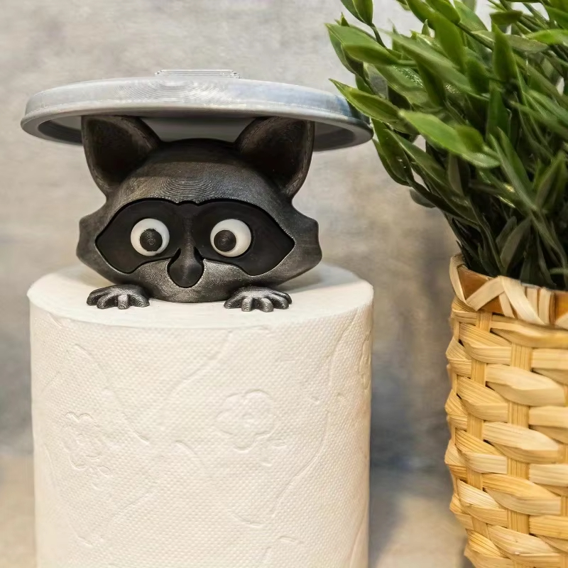 Yaratıcı Karikatür Rakun Tuval - Home Decor Bathroom Ideas incelemesi ve fiyatı