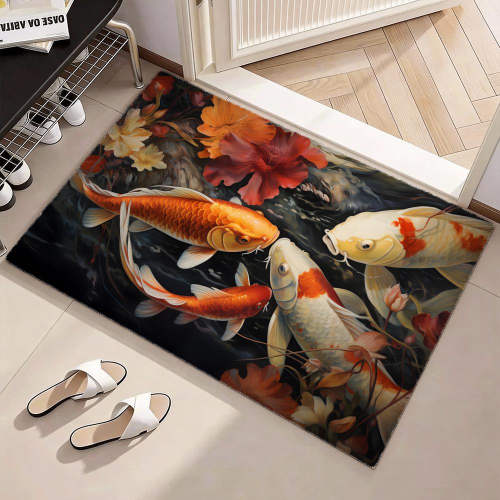 Sizinize iyi şans getiren koi  - Home Goods Bathroom Decor incelemesi ve fiyatı