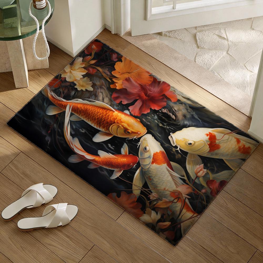 Sizinize iyi şans getiren koi  - Home Goods Bathroom Decor incelemesi ve fiyatı