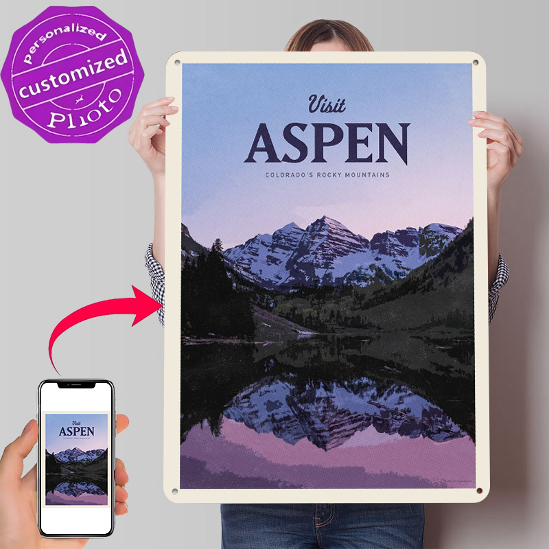 Aspen 3D Dokulu Baskılı Poster - Bathroom Home Visit incelemesi ve fiyatı