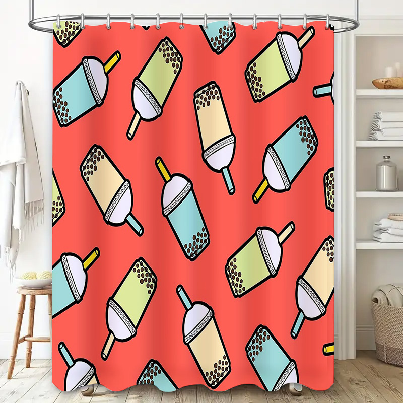 Benzersiz Bubble Tea Duş Perde - Home Decor Bathroom Ideas incelemesi ve fiyatı