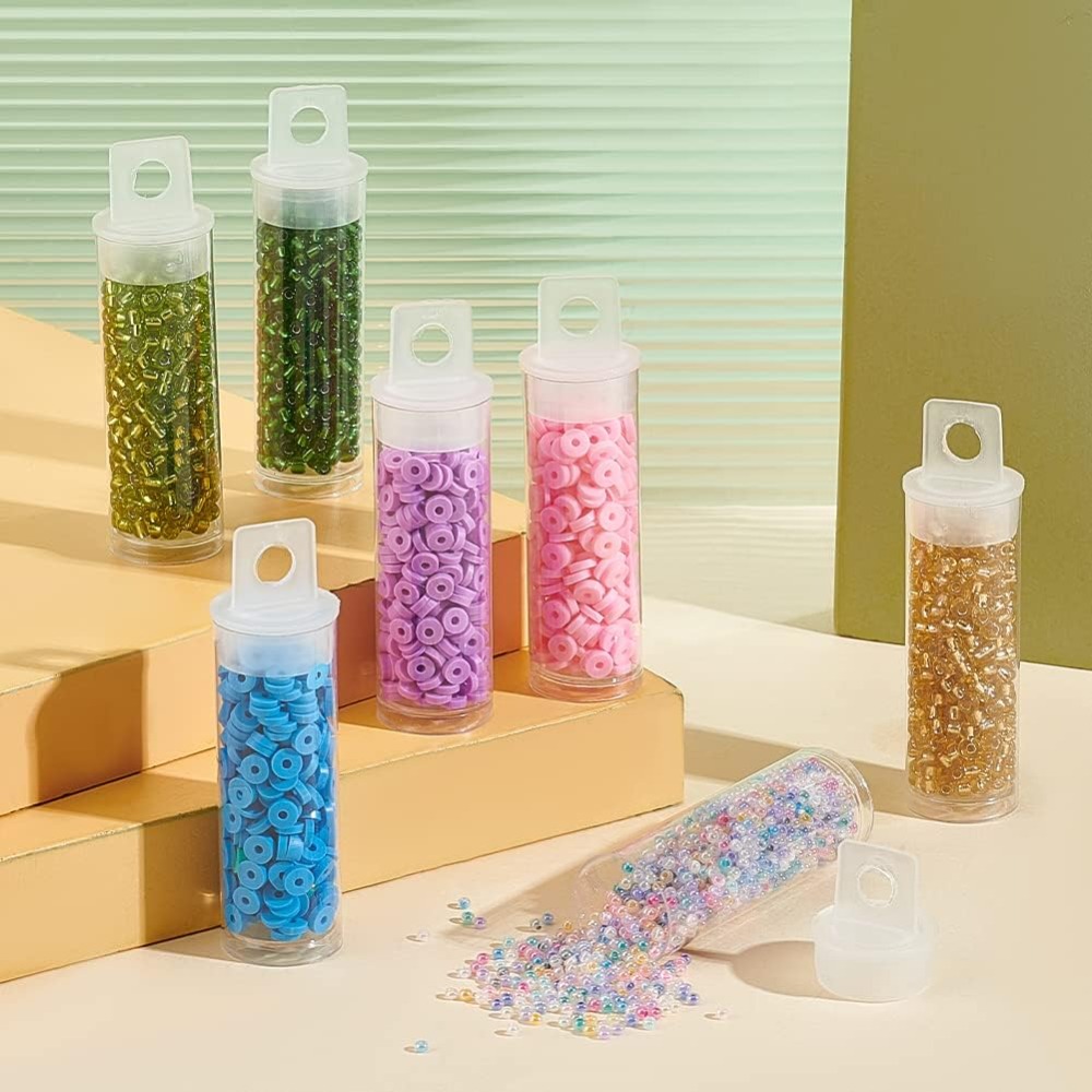 30 adet Şeffaf Tüp Boncuk Kapl - Bath Salts Jar incelemesi ve fiyatı
