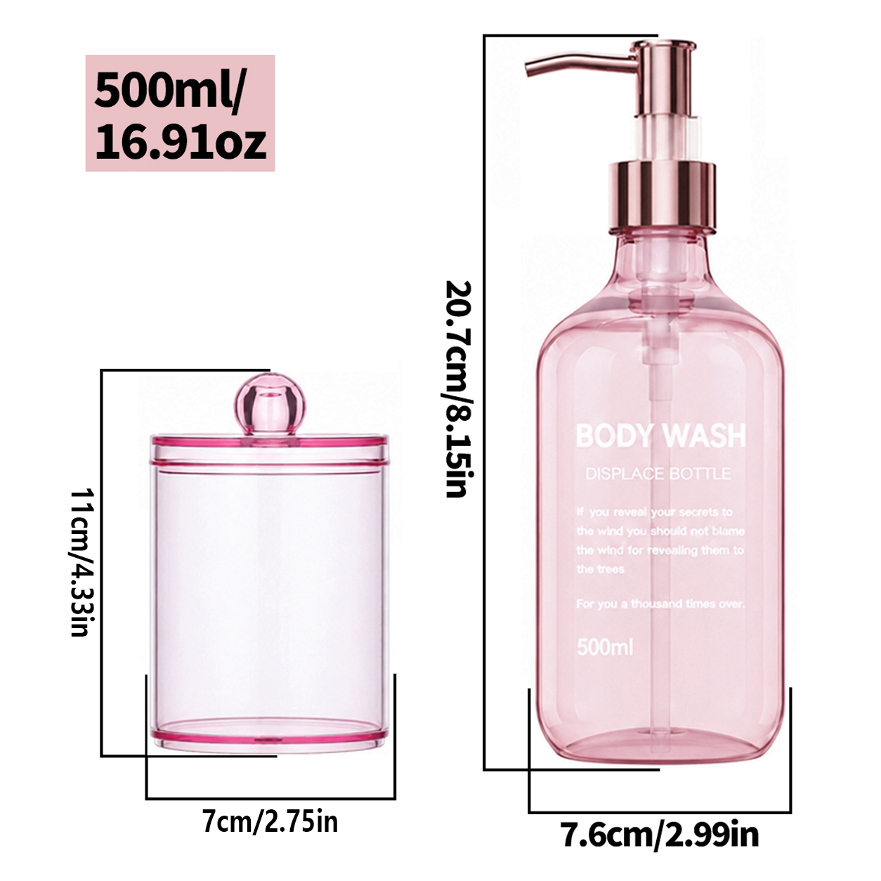 Pembe Spa Banyo Seti (5 Parça) - Bath Salts Jar incelemesi ve fiyatı