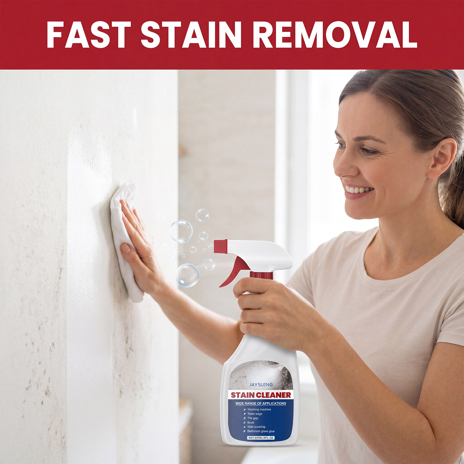 Küf Giderici Duvar Spreyi Temi - Home Bathroom Cleaner incelemesi ve fiyatı