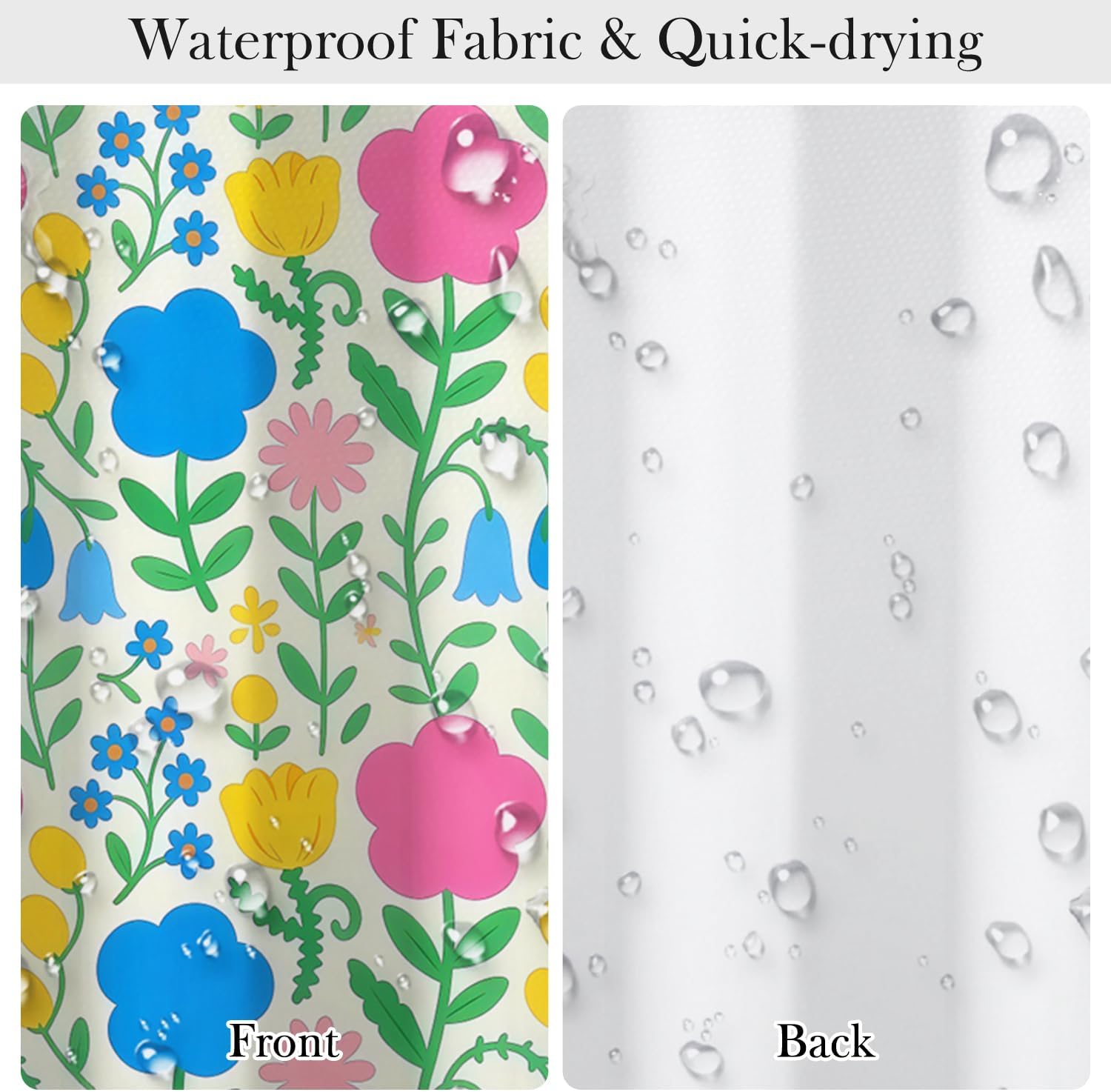 Bohem Çiçek Baskılı Duş Perdes - Home Goods Bathroom Decor incelemesi ve fiyatı