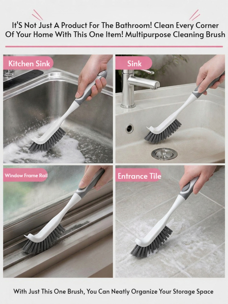 Sert Kıllı Ovma Fırçası Seti,  - Home Bathroom Cleaner incelemesi ve fiyatı